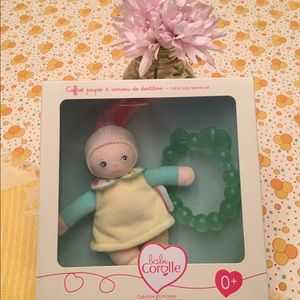 🎀Fresh Riviera Mini Miss & Teether Set by Corolle